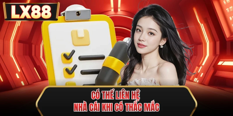 co the lien he nha cai khi co thac mac
