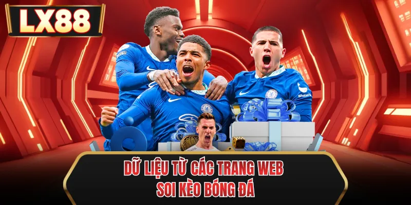 du lieu tu cac trang web soi keo bong da