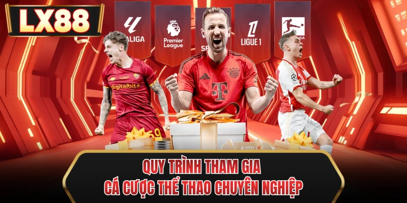 quy trinh tham gia ca cuoc the thao chuyen nghiep