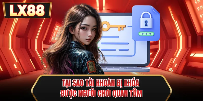 tai sao tai khoan bi khoa duoc nguoi choi quan tam
